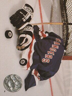 New York Rangers Hockey Card